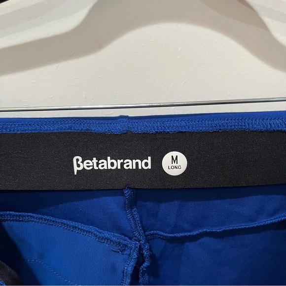 Betabrand Dress Yoga Pants, Blue, size Medium Long - Picture 7 of 12
